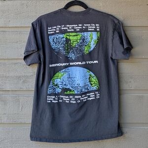 Imagine Dragons 2022 Mercury World Tour Short Sleeve Concert T-Shirt MED Black